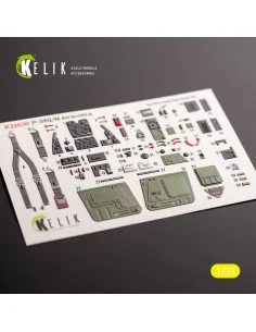 P-39Q/N - interior 3D decals for Kitty Hawk/Zimi models kit, 1/32 -... 2