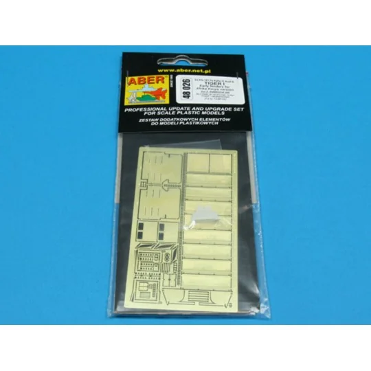 Tiger I early –vol.3- fenders for Afrika Korps version, 1/48 - Aber...