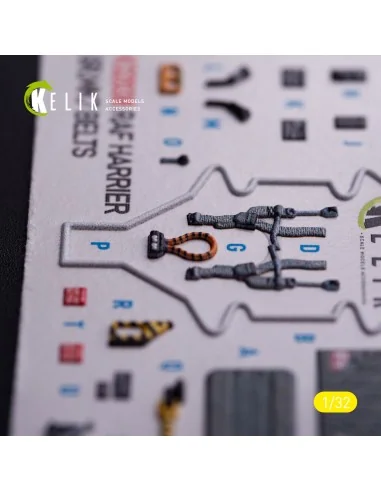 GR.MK7 Harrier - interior 3D decals for Trumpeter kit, 1/32 - Kelik...