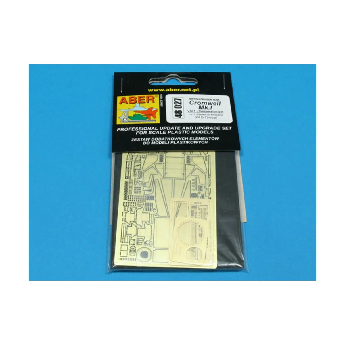 Cromwell Mk.I – vol.1- conversion set, 1/48 - Aber Models 48027 Cromwell Mk.I – vol.1- conversion set, 1/48 - Aber Models 48027