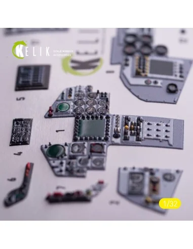 [NO_DESC] Tornado ECR - interior 3D decals for Italeri kit, 1/32 - ...
