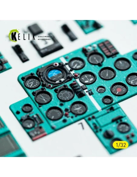 [NO_DESC] MiG-21 F-13 - interior 3D decals for Trumpeter kit, 1/32 ...