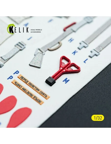 MiG-21 F-13 - interior 3D decals for Trumpeter kit, 1/32 - Kelik K3...