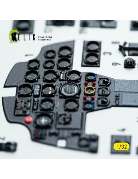 [NO_DESC] Bf-110D - interior 3D decals for Dragon/Hobby 2000 kit, 1...