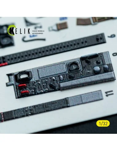 F-86D - interior 3D decals for Kitty Hawk/Zimi models kit, 1/32 - K...