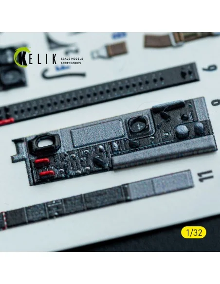 F-86D - interior 3D decals for Kitty Hawk/Zimi models kit, 1/32 - K...