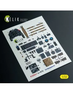 Ju-87G - interior 3D decals for Hasegawa kit, 1/32 - Kelik K32047 2