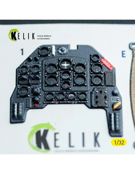 Ju-87G - interior 3D decals for Hasegawa kit, 1/32 - Kelik K32047