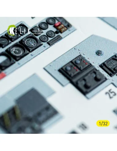 F-4C - interior 3D decals for Tamiya kit, 1/32 - Kelik K32048