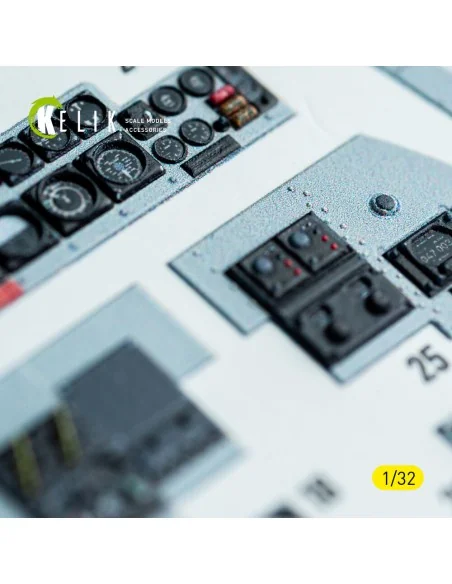 F-4C - interior 3D decals for Tamiya kit, 1/32 - Kelik K32048
