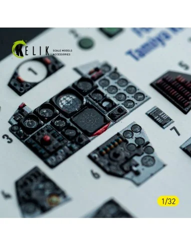 F-4D - interior 3D decals for Tamiya kit, 1/32 - Kelik K32049