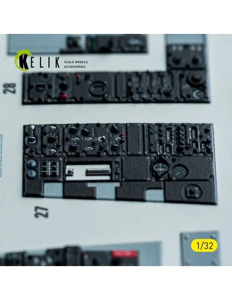 [NO_DESC] F-4D - interior 3D decals for Tamiya kit, 1/32 - Kelik K3...