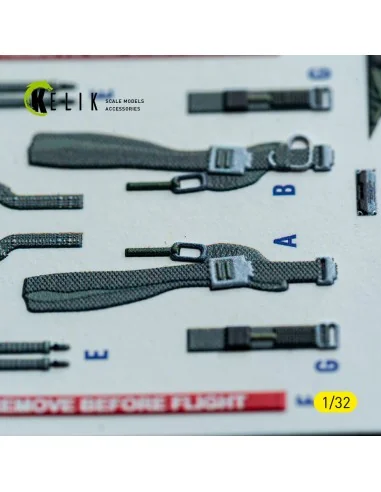 F-4D - interior 3D decals for Tamiya kit, 1/32 - Kelik K32049