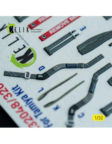 F-4D - interior 3D decals for Tamiya kit, 1/32 - Kelik K32049