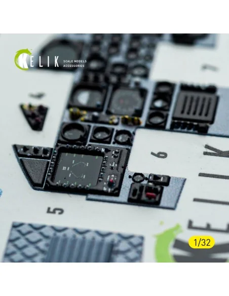 F-15C MSIP II- interior 3D decals for Tamiya kit, 1/32 - Kelik K32052