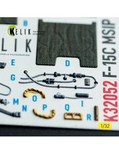 F-15C MSIP II- interior 3D decals for Tamiya kit, 1/32 - Kelik K32052