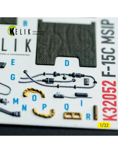 F-15C MSIP II- interior 3D decals for Tamiya kit, 1/32 - Kelik K32052