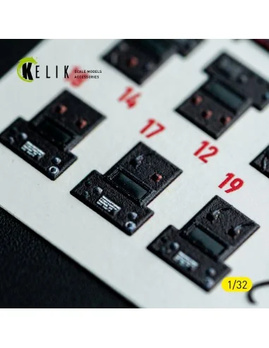 F-15C MSIP II- interior 3D decals for Tamiya kit, 1/32 - Kelik K32052
