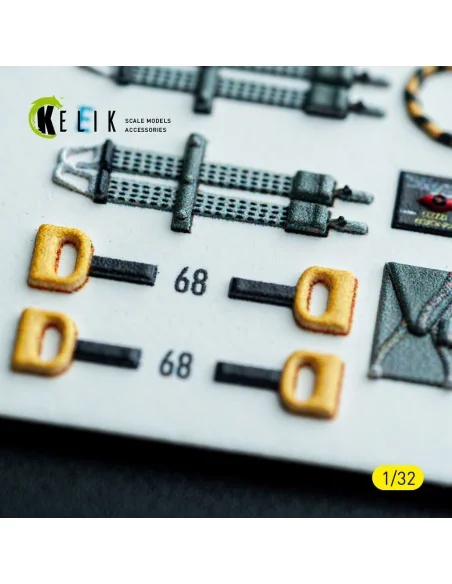 [NO_DESC] F-14A - interior 3D decals for Tamiya kit, 1/32 - Kelik K...