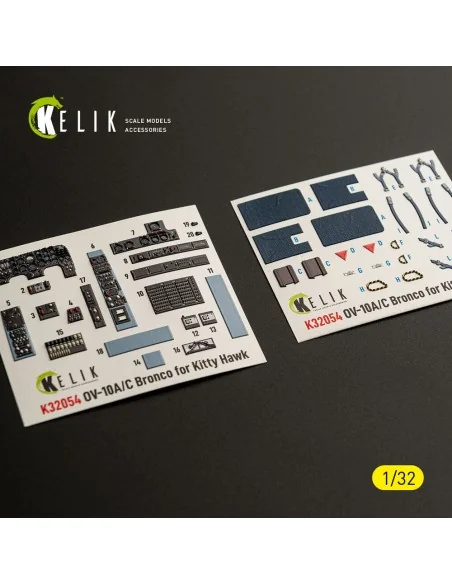 [NO_DESC] OV-10A/C Bronco - interior 3D decals for Kitty Hawk/Zimi ...
