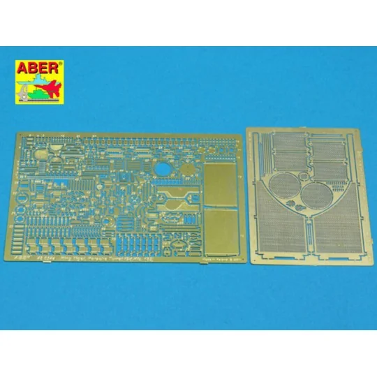 TIGER II Porsche Turret, 1/48 - Aber Models 48034 TIGER II Porsche Turret, 1/48 - Aber Models 48034