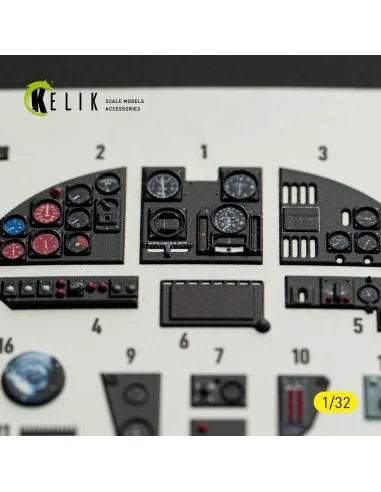 MS-406C-1 - interior 3D decals for Special Hobby kit, 1/32 - Kelik ...