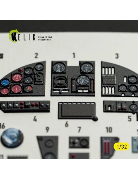 MS-406C-1 - interior 3D decals for Special Hobby kit, 1/32 - Kelik ...