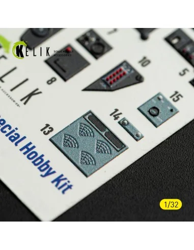MS-406C-1 - interior 3D decals for Special Hobby kit, 1/32 - Kelik ...