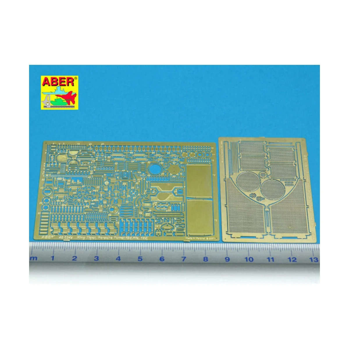 TIGER II Porsche Turret, 1/48 - Aber Models 48034 TIGER II Porsche Turret, 1/48 - Aber Models 48034