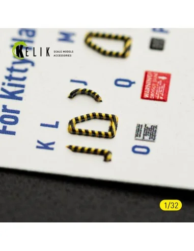 RF-5E - interior 3D decals for Kitty Hawk/Zimi models kit, 1/32 - K...
