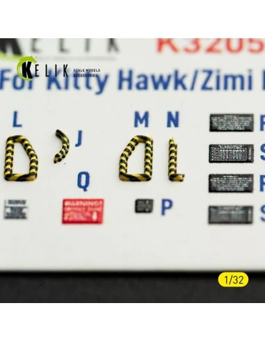 RF-5E - interior 3D decals for Kitty Hawk/Zimi models kit, 1/32 - K...