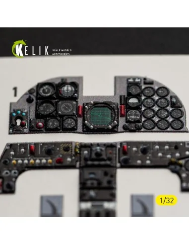 [NO_DESC] F-5F - interior 3D decals for Kitty Hawk/Zimi models kit,...