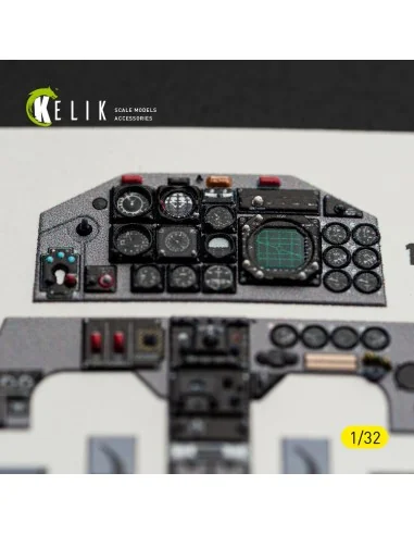 F-5F - interior 3D decals for Kitty Hawk/Zimi models kit, 1/32 - Ke...
