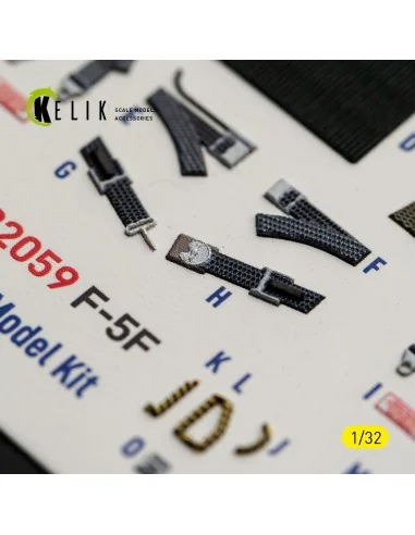 [NO_DESC] F-5F - interior 3D decals for Kitty Hawk/Zimi models kit,...