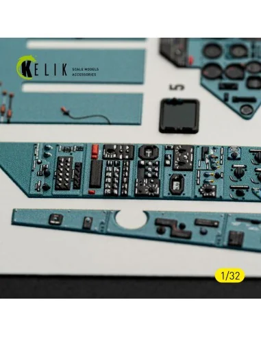 [NO_DESC] SU-27UB Flanker C - interior 3D decals for Trumpeter kit,...