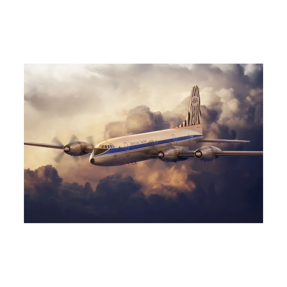 Bristol 175 Britannia African Safari, 1/144 - Roden 326