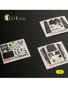A-7E CORSAIR II - interior 3D decals for Trumpeter kit, 1/32 - Keli... 2