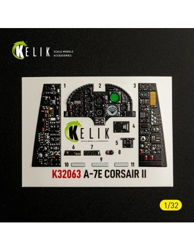 [NO_DESC] A-7E CORSAIR II - interior 3D decals for Trumpeter kit, 1...