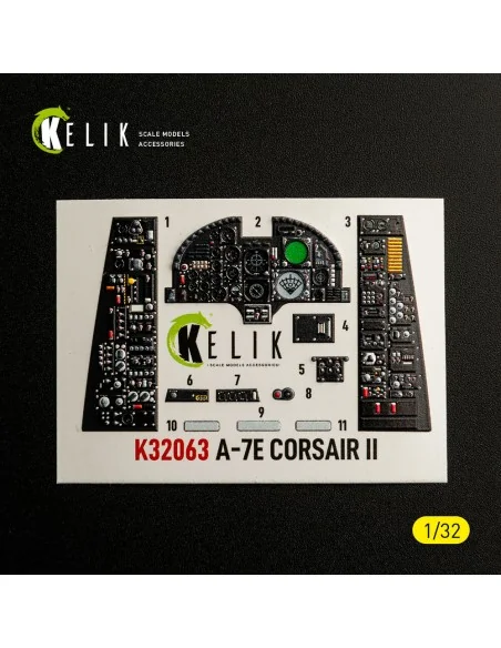 [NO_DESC] A-7E CORSAIR II - interior 3D decals for Trumpeter kit, 1...