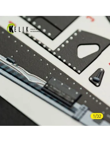 A-7E CORSAIR II - interior 3D decals for Trumpeter kit, 1/32 - Keli...