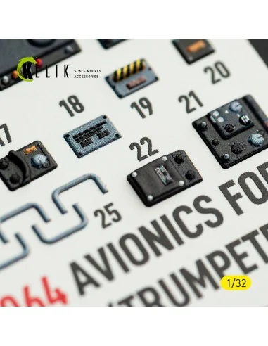 Avionics for A-7E/D CORSAIR II - exterior 3D decals for Trumpeter k...