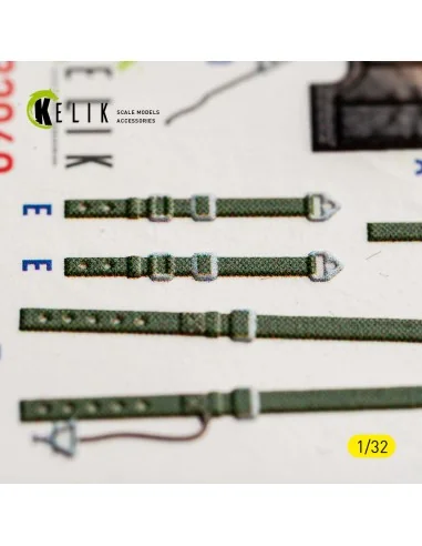 Spitfire Mk.IIa - interior 3D decals for Revell, 1/32 - Kelik K32060