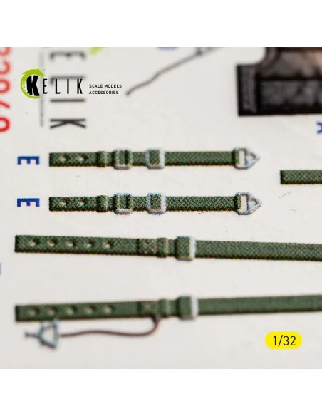 Spitfire Mk.IIa - interior 3D decals for Revell, 1/32 - Kelik K32060