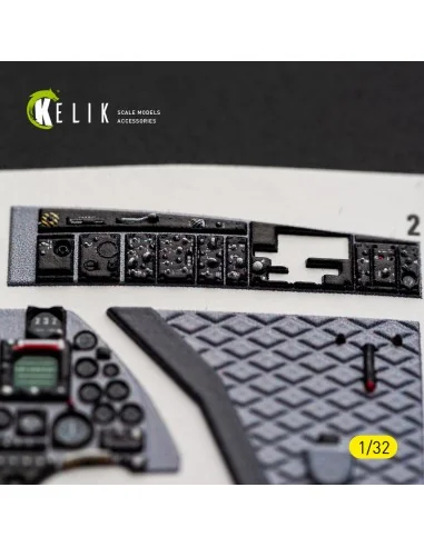 [NO_DESC] A-4E/F SKYHAWK - interior 3D decals for Hasegawa, 1/32 - ...