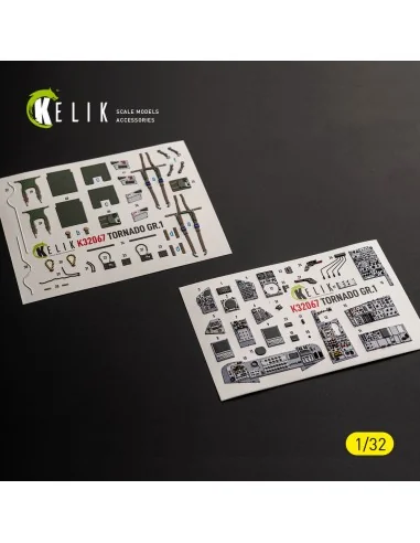 TORNADO GR.1 - interior 3D decals for Revell, 1/32 - Kelik K32067