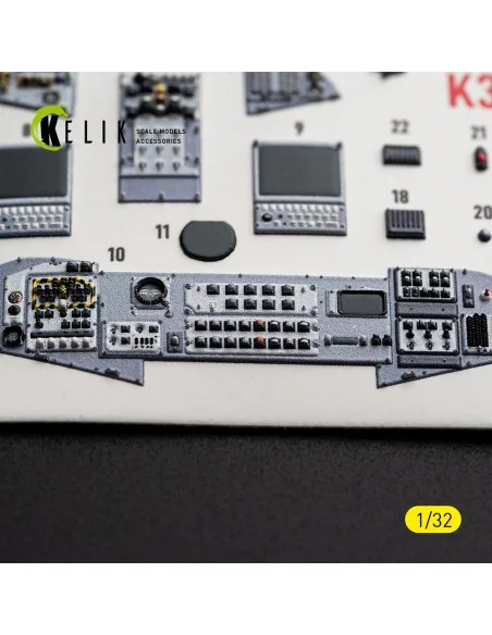 TORNADO GR.1 - interior 3D decals for Revell, 1/32 - Kelik K32067