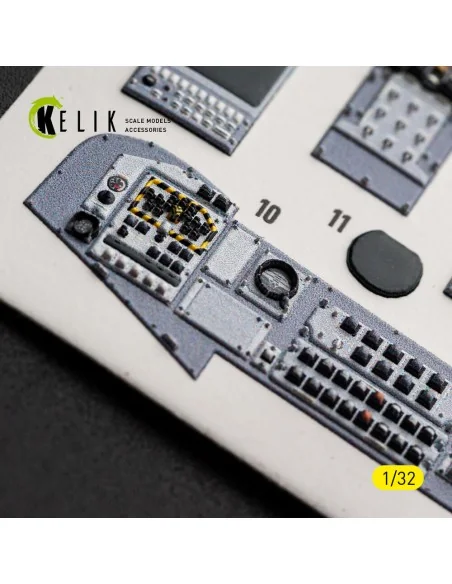 TORNADO ECR - interior 3D decals for Revell, 1/32 - Kelik K32068