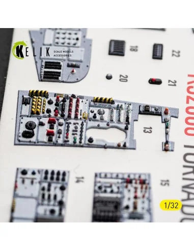 TORNADO ECR - interior 3D decals for Revell, 1/32 - Kelik K32068