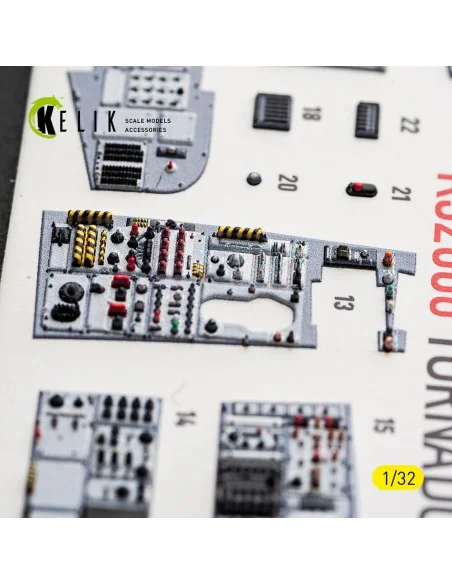TORNADO ECR - interior 3D decals for Revell, 1/32 - Kelik K32068