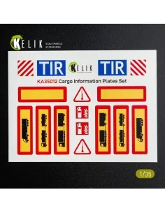 [NO_DESC] Cargo Information plates set 1 - Decal for models, 1/35 -...